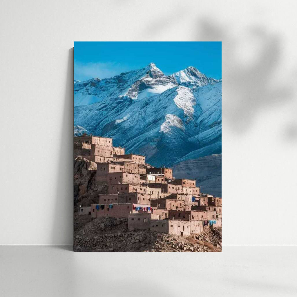 Moroccan Village by the Majestic Mountains: The Spirit of the Country