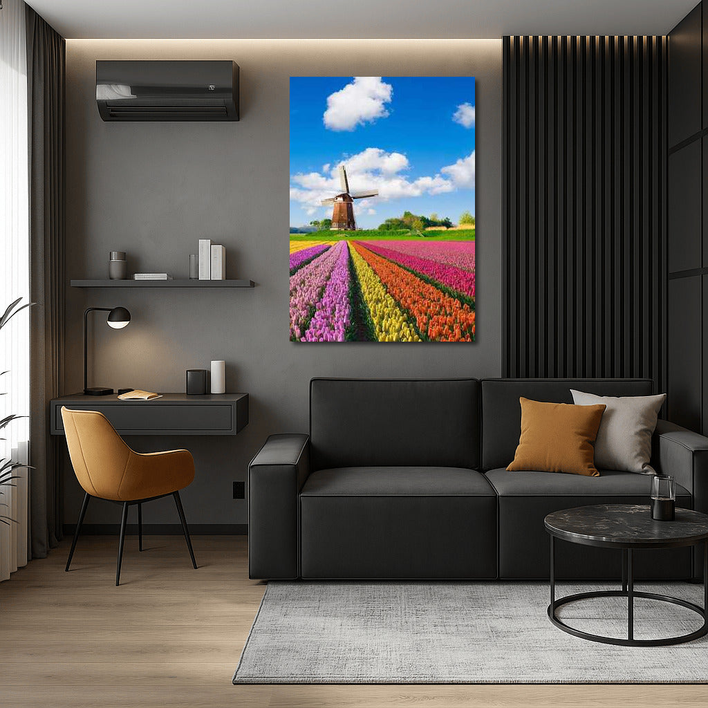 Tulips and a Windmill: The Charm of the Netherlands