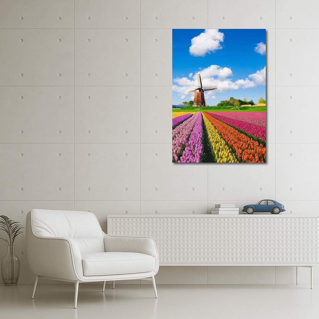 Tulips and a Windmill: The Charm of the Netherlands