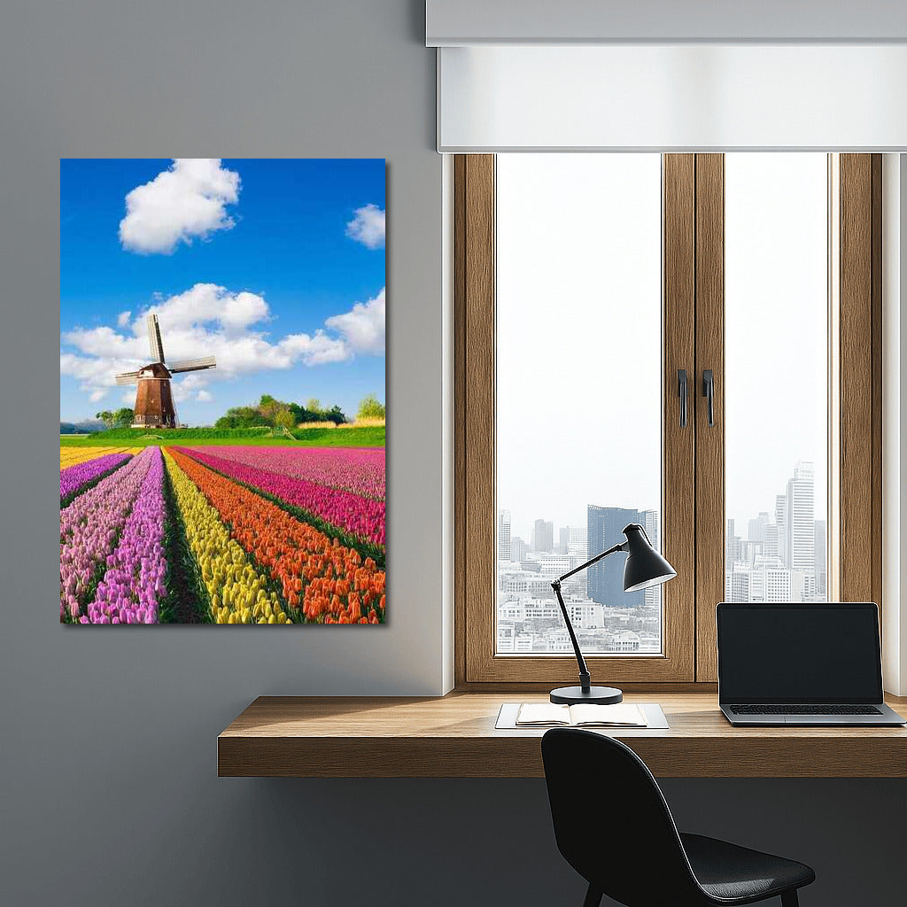 Tulips and a Windmill: The Charm of the Netherlands