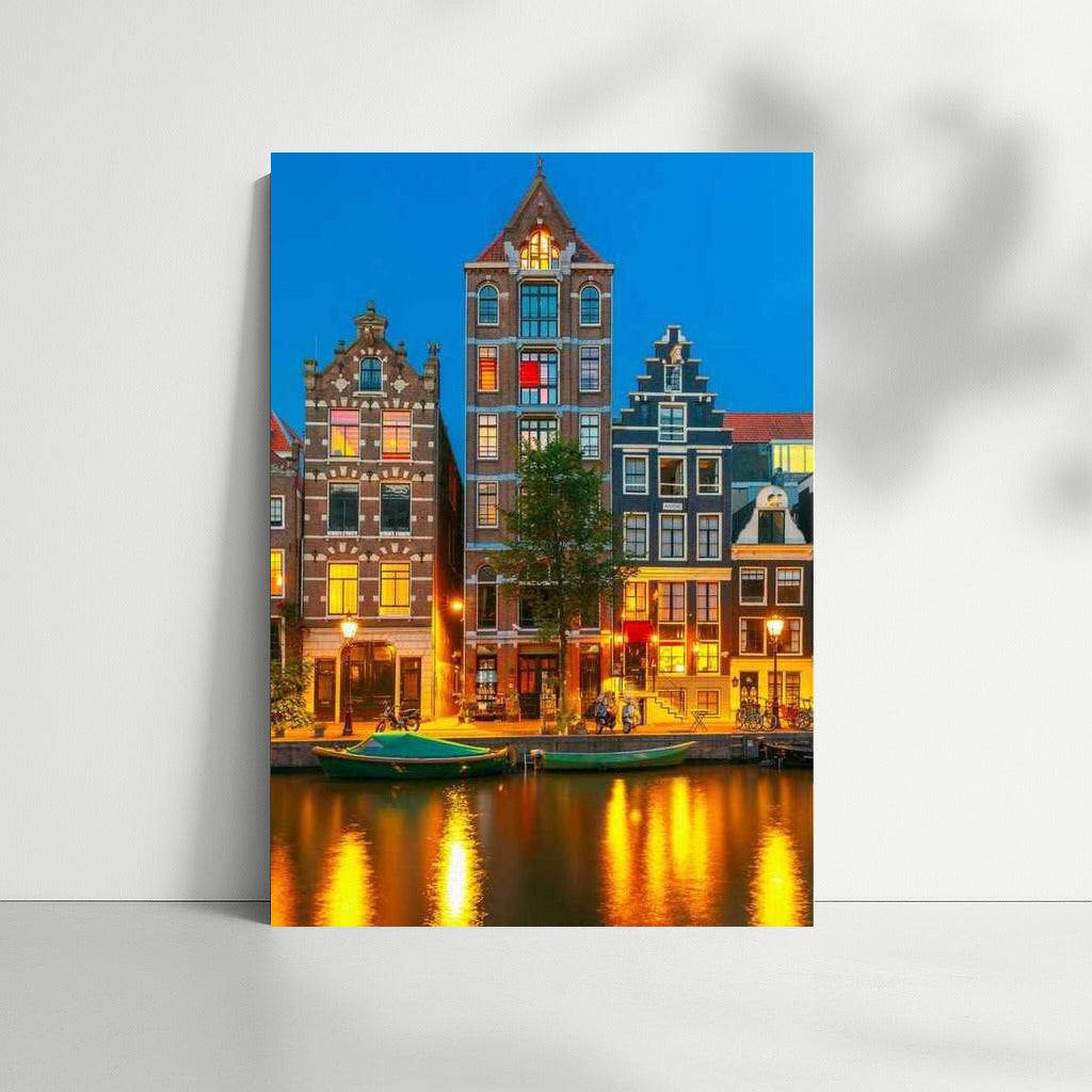 Evening Magic of Amsterdam Canals: The Enchantment of the Netherlands