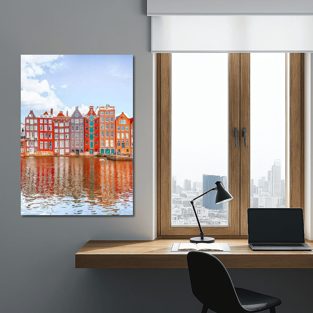 The Charm of the Netherlands: Canals and Colourful Houses