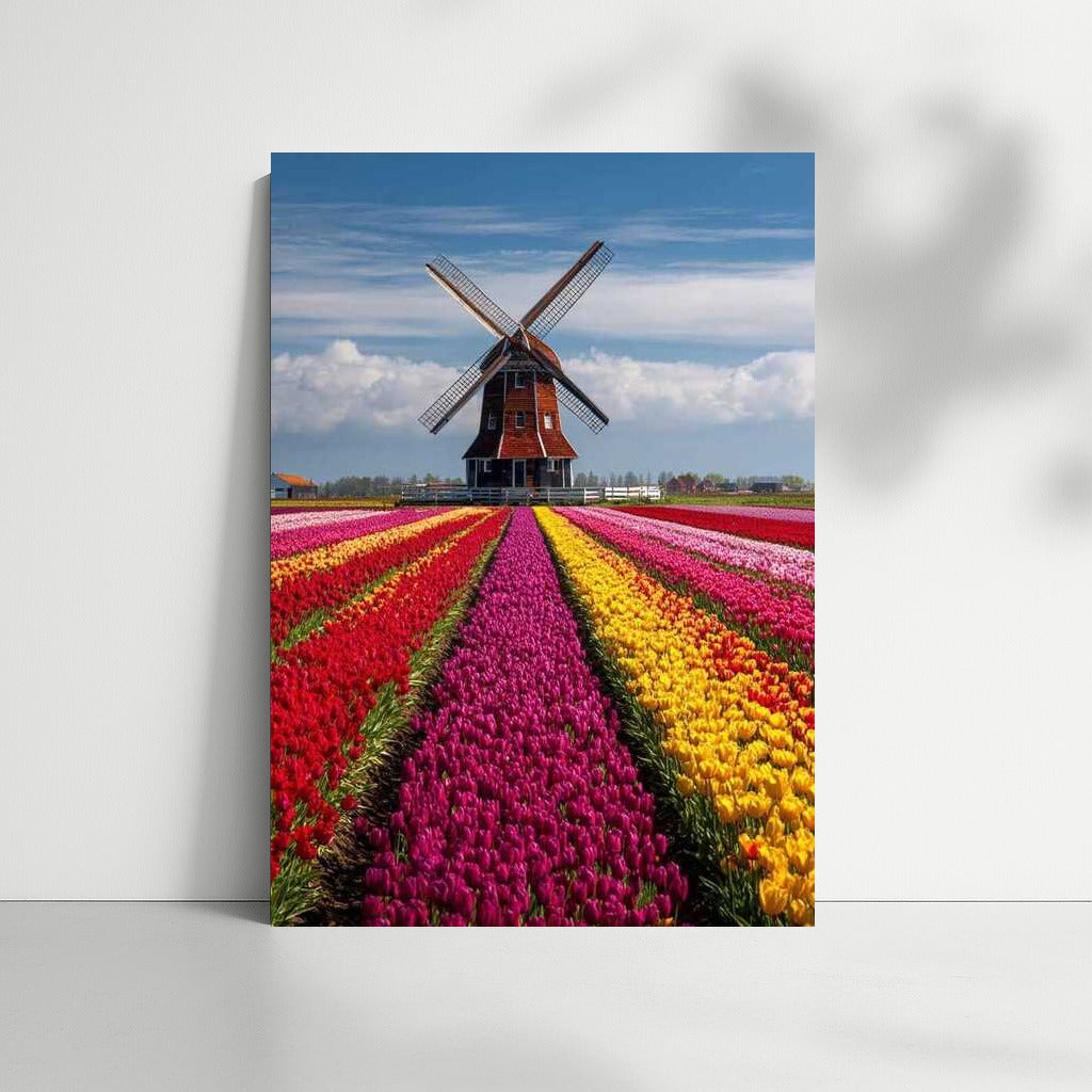 Dutch Fairy Tale: Tulips and the Windmill