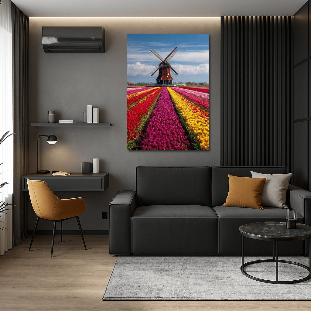 Dutch Fairy Tale: Tulips and the Windmill