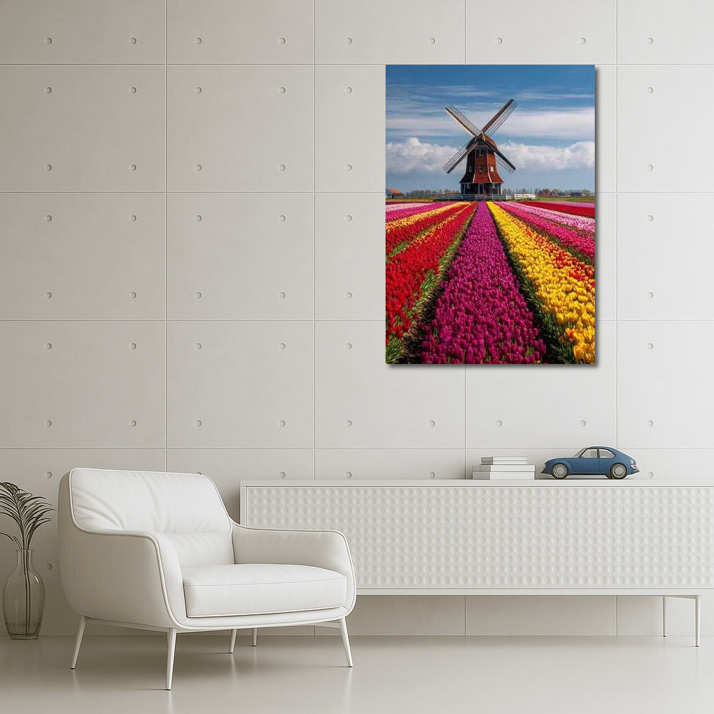 Dutch Fairy Tale: Tulips and the Windmill