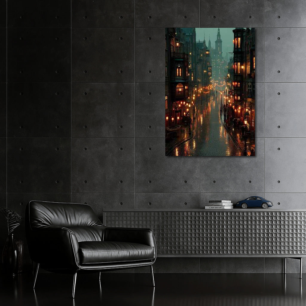 Evening Magic of the Streets of the Netherlands: Comfort and Light