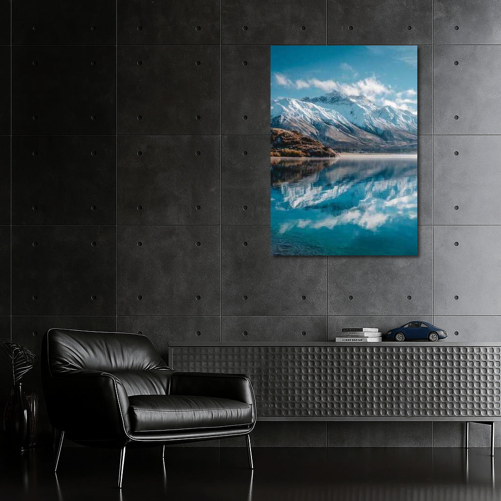 The Majesty of New Zealand's Mountains: Reflected in Crystal Waters
