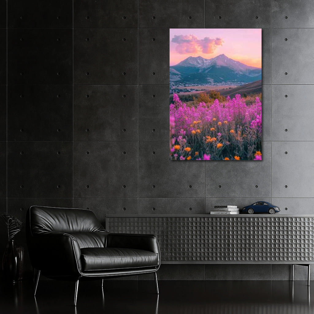 New Zealand Sunset Mountains: The Enchantment of the Country