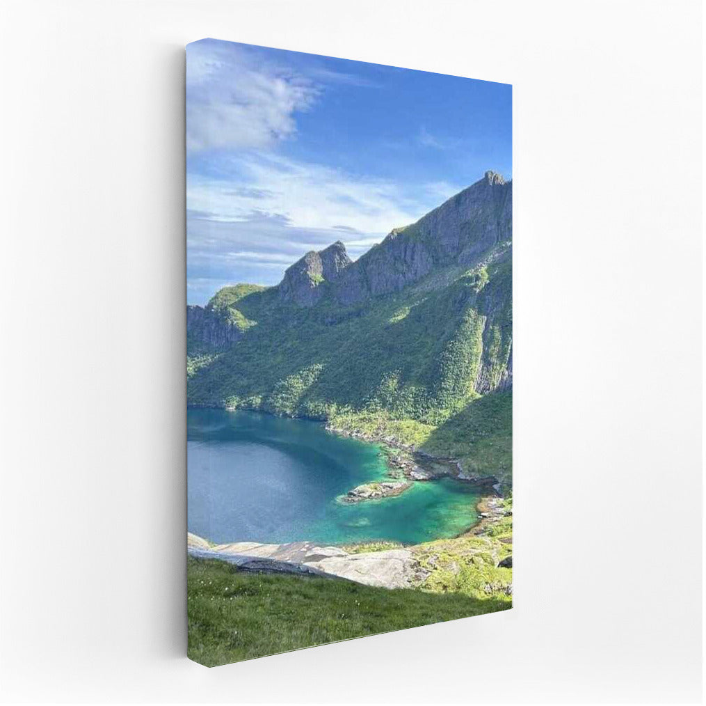 Norway's Scenic Mountains and Bright Waters: Fjord Country Landscape