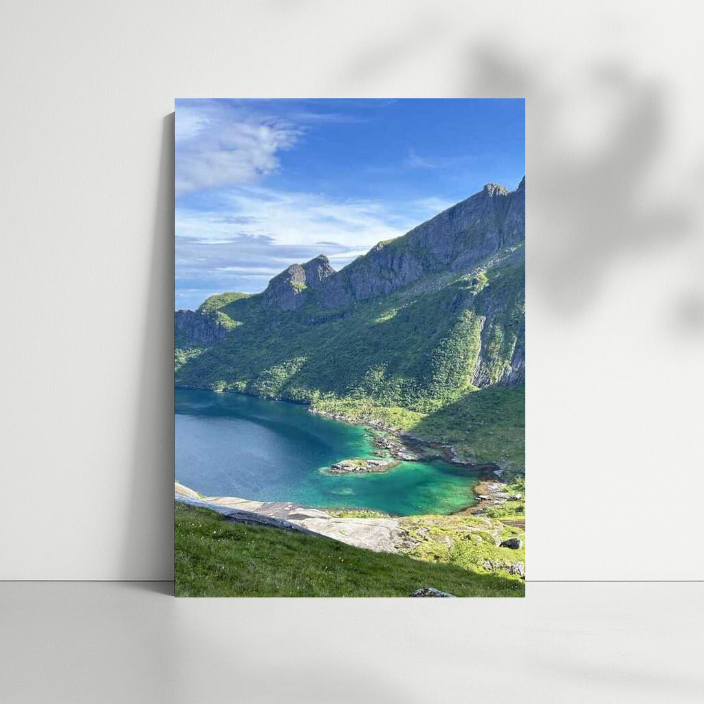 Norway's Scenic Mountains and Bright Waters: Fjord Country Landscape