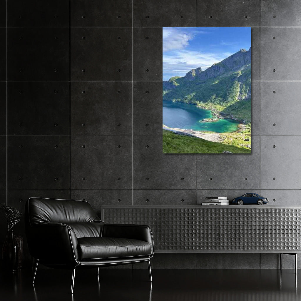 Norway's Scenic Mountains and Bright Waters: Fjord Country Landscape