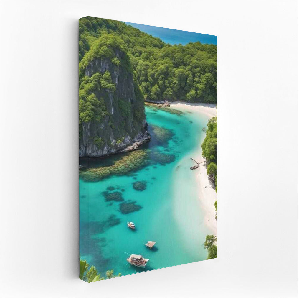 Turquoise Lagoon: Tropical Paradise of the Philippines