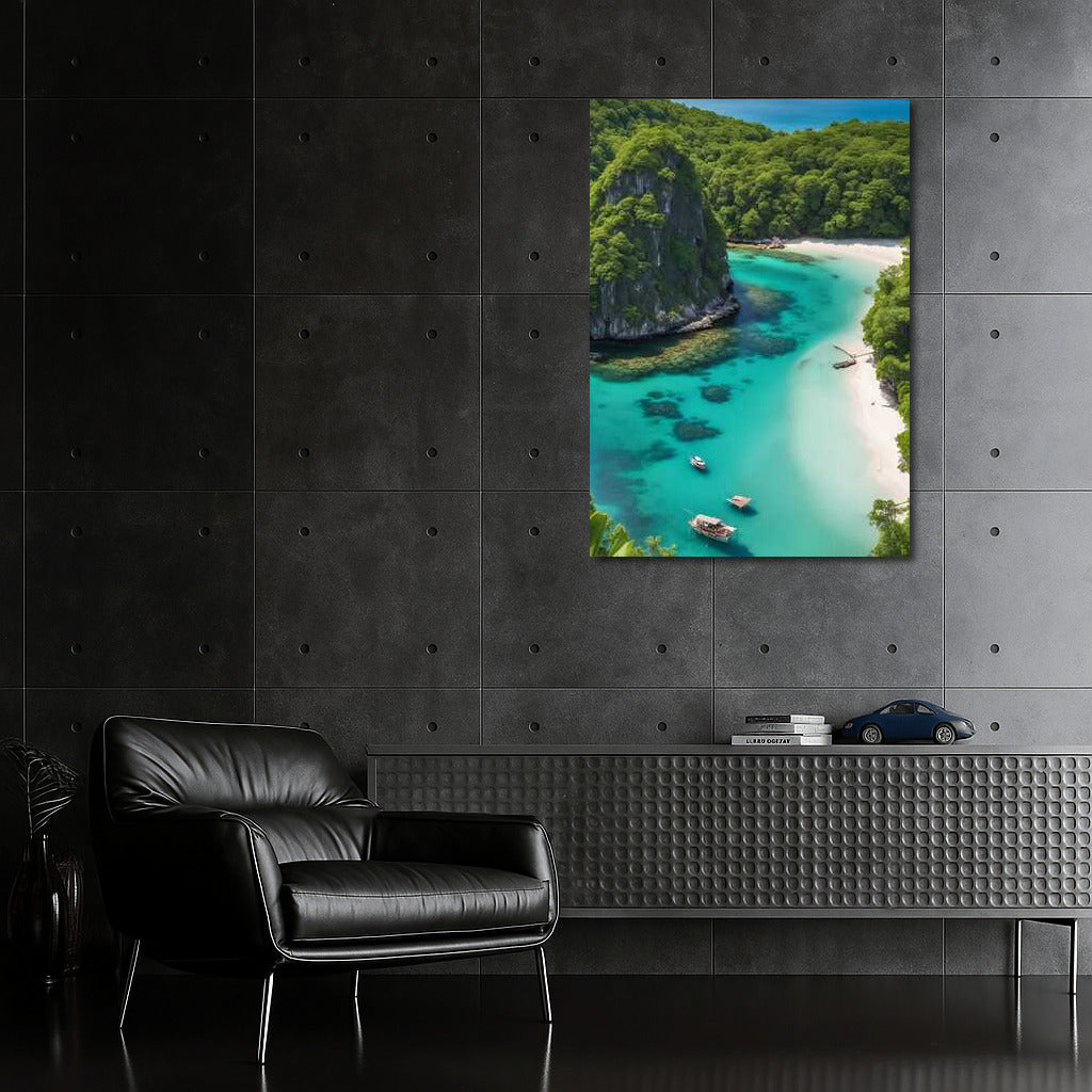 Turquoise Lagoon: Tropical Paradise of the Philippines