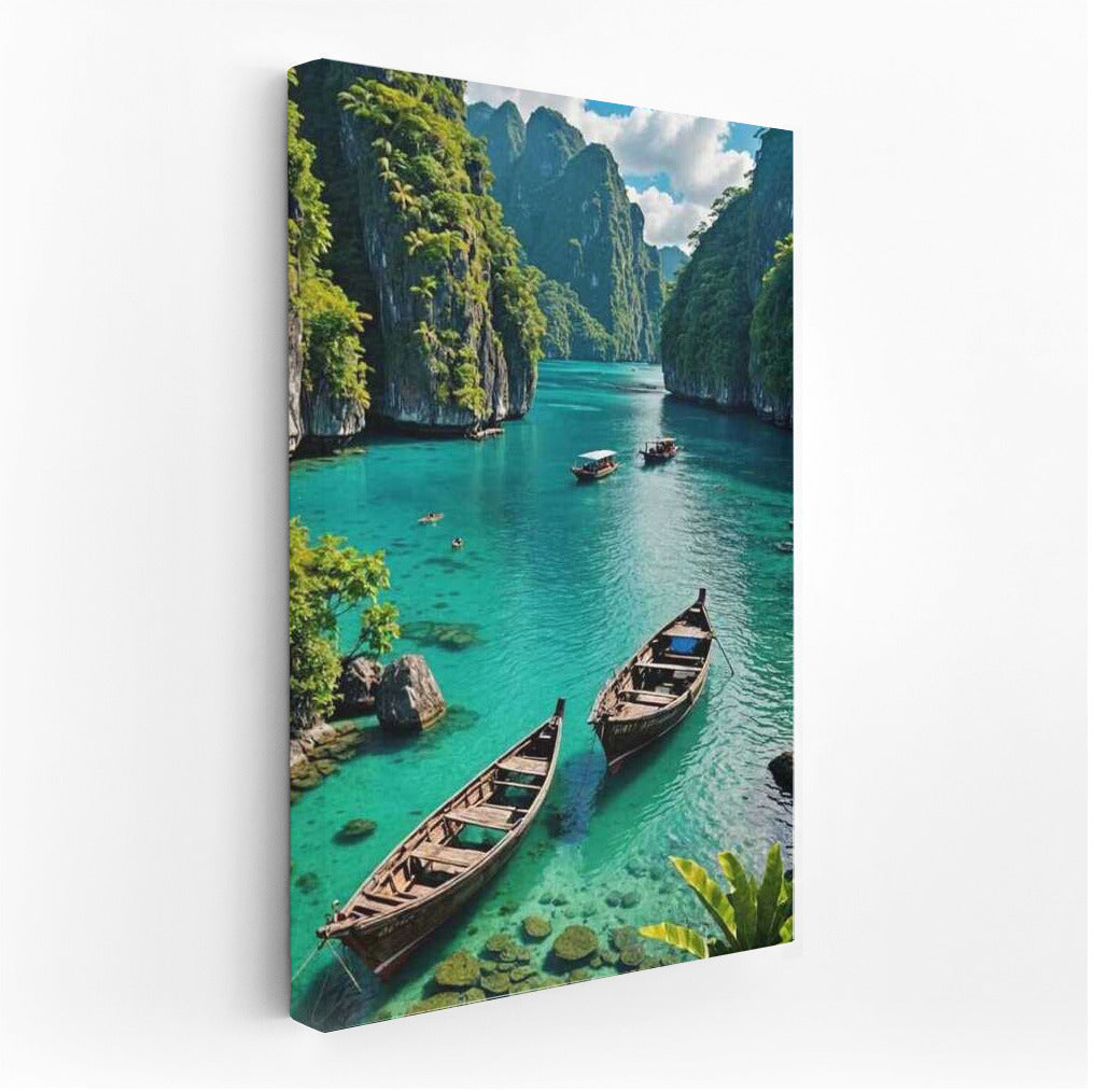 Tropical Paradise: Emerald Waters and Azure Lagoons of the Philippines