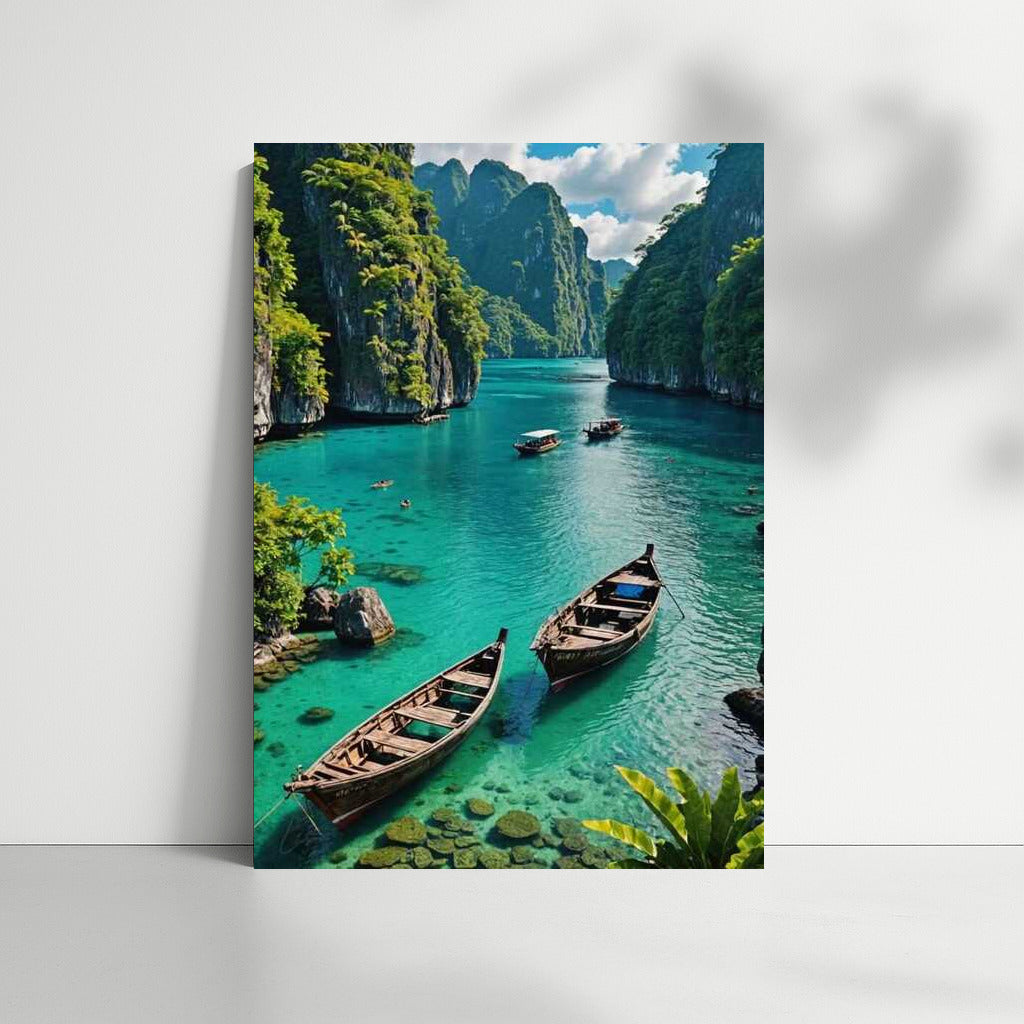 Tropical Paradise: Emerald Waters and Azure Lagoons of the Philippines