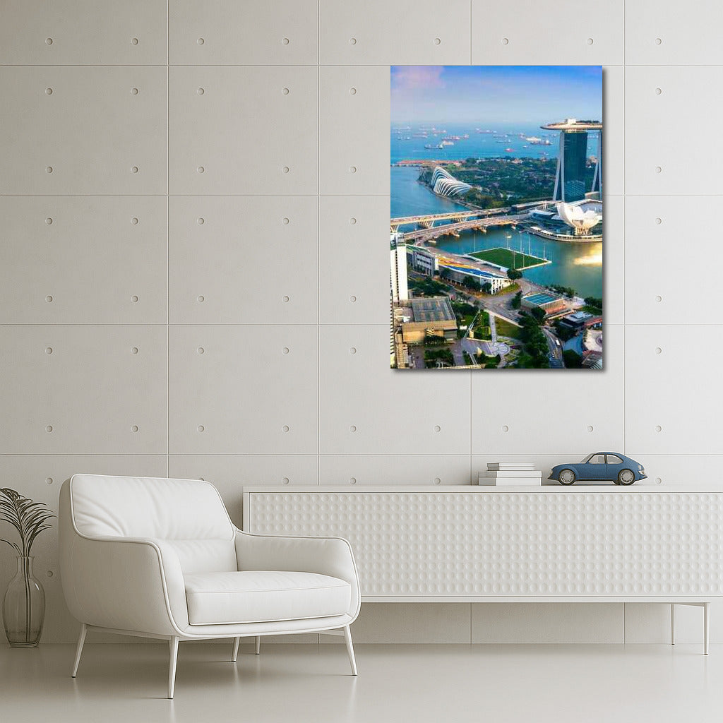 Harmony of Singapore's Cityscape: Modernity and Nature