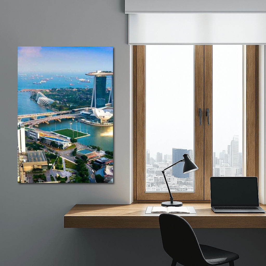Harmony of Singapore's Cityscape: Modernity and Nature