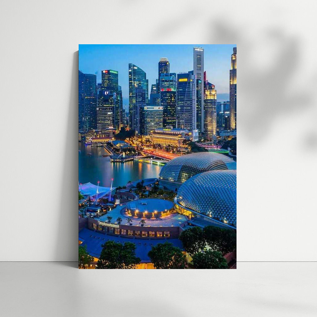 Singapore Night Glow: City of the Future