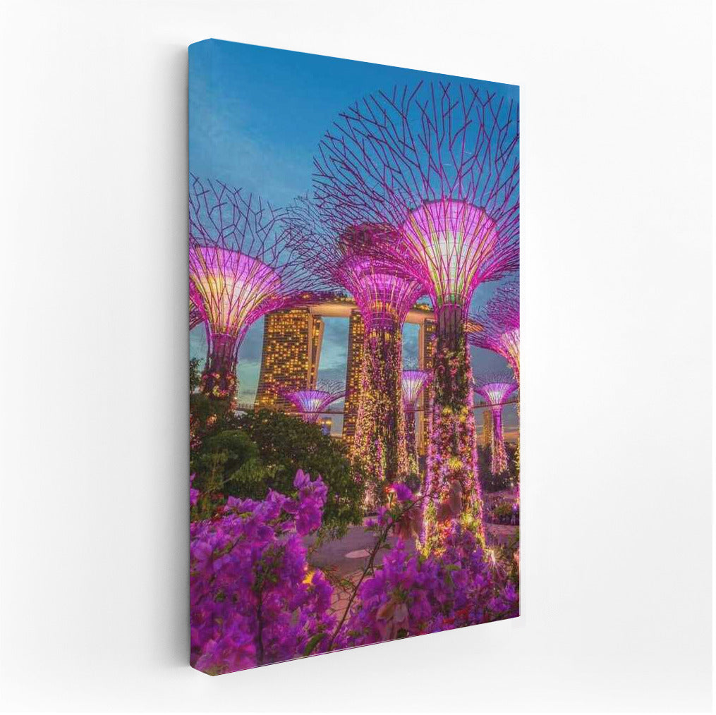 Glowing Singapore: City of Dreams and Reality