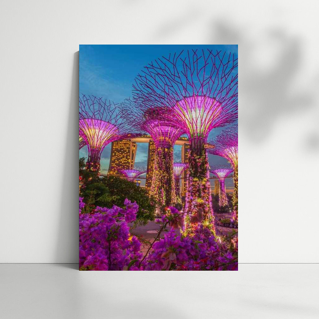 Glowing Singapore: City of Dreams and Reality