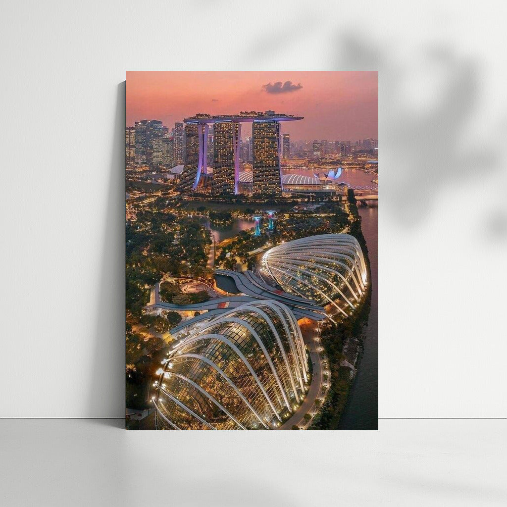 Singapore Evening: The Modern City Wonder