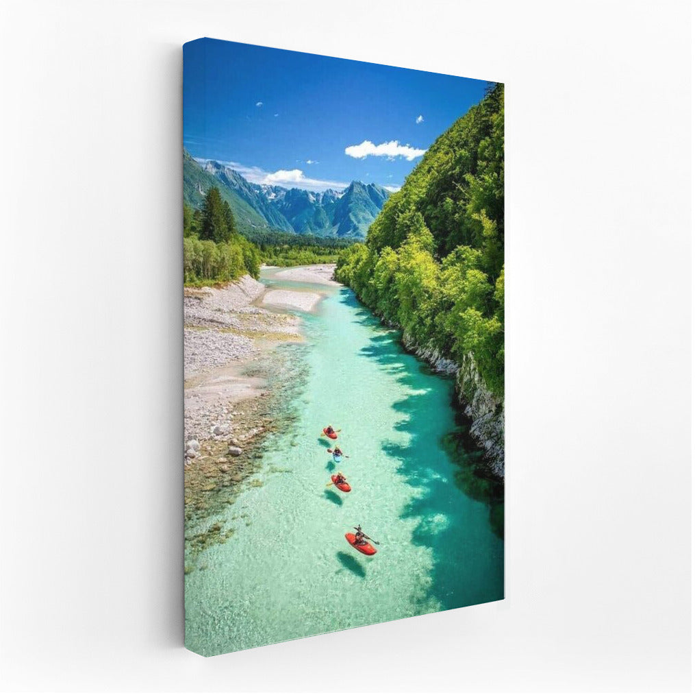 Slovenia's Azure River: Journey to Wonderland