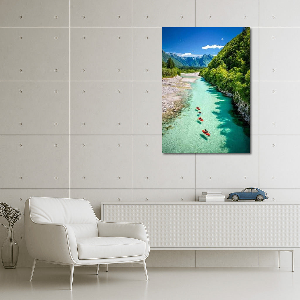 Slovenia's Azure River: Journey to Wonderland