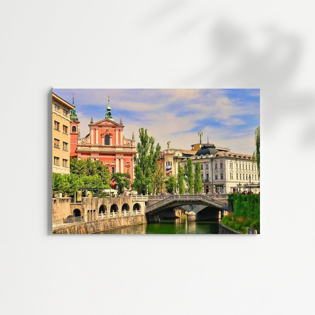 Slovenia: The River's Glow and the Ancient Bridge