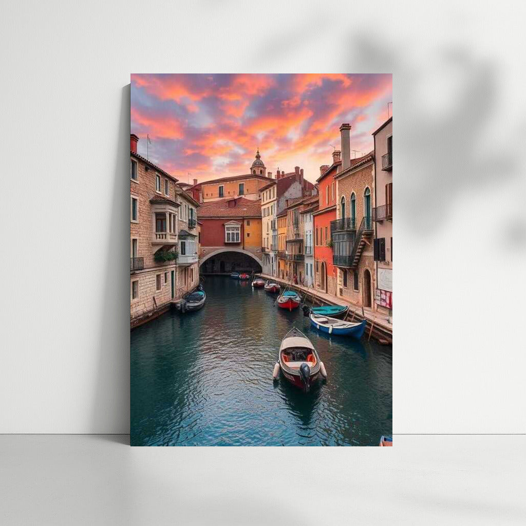 Spanish Sunset: Canal Comfort