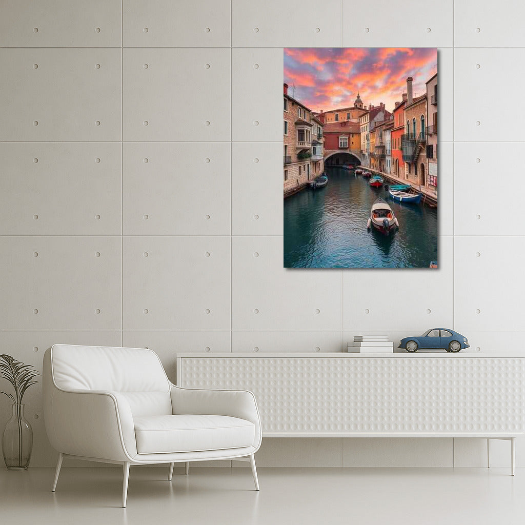Spanish Sunset: Canal Comfort