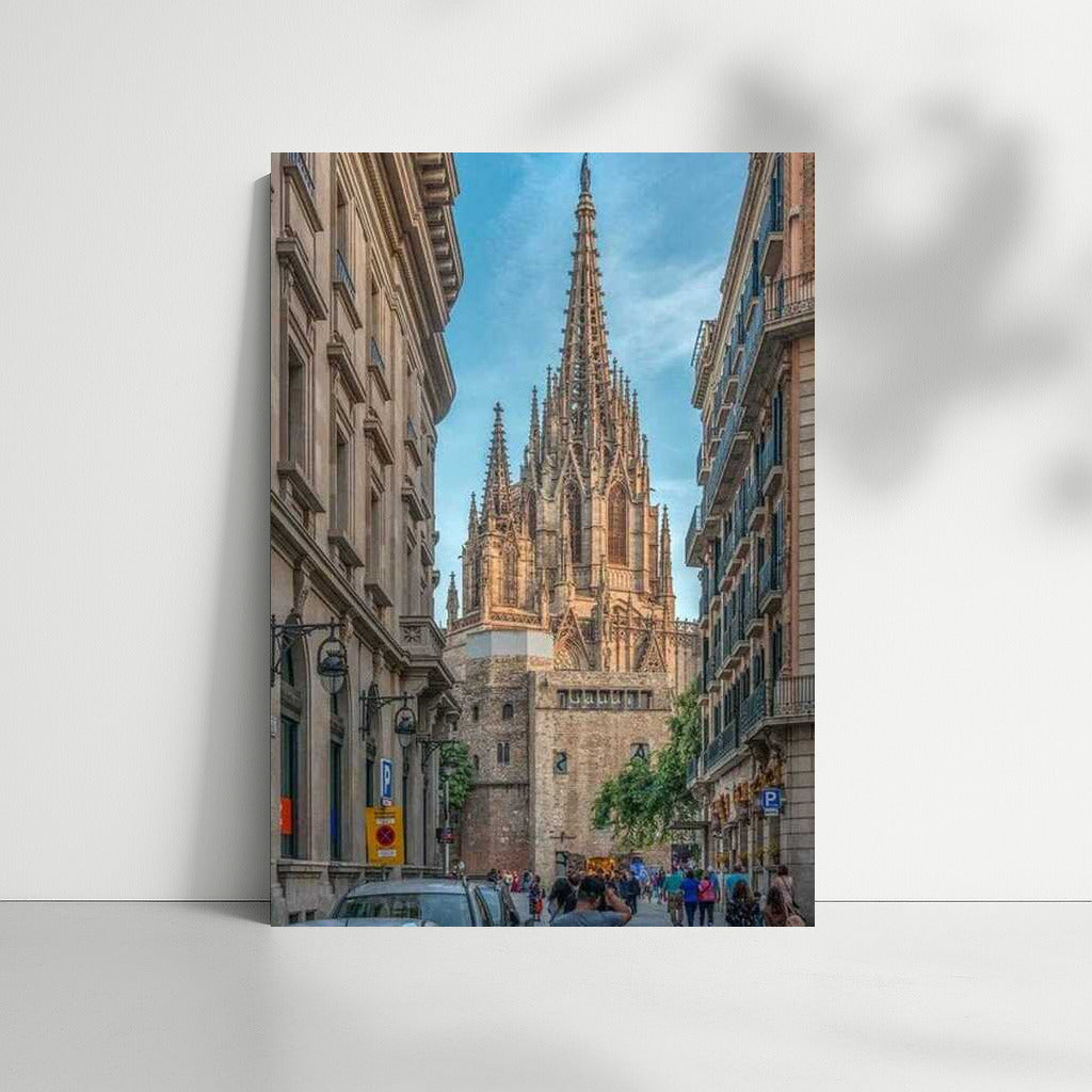 The Grandeur of Spain's Gothic Cathedral: Spanish Streets and Architectural Magic