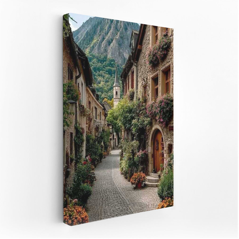 Spanish Idyll: Stone Streets and Mountain Landscapes
