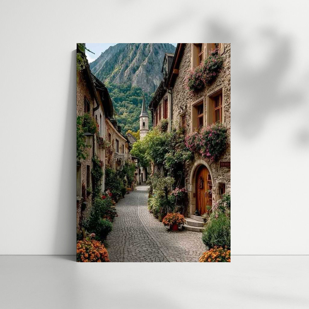 Spanish Idyll: Stone Streets and Mountain Landscapes