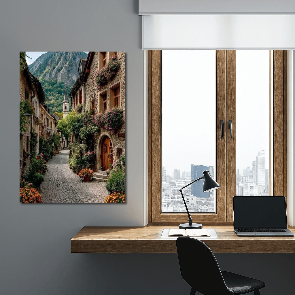 Spanish Idyll: Stone Streets and Mountain Landscapes