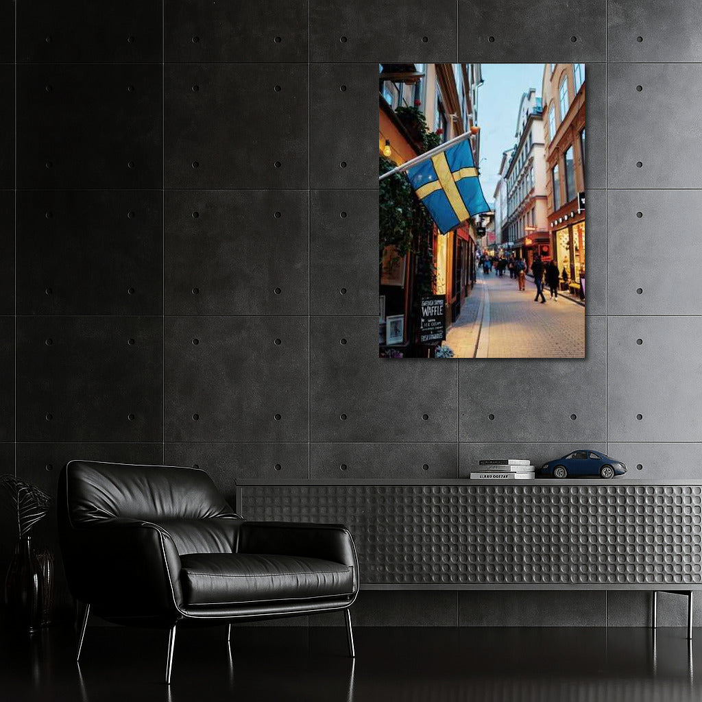 Scandinavian Street: The Coziness of a Swedish Village