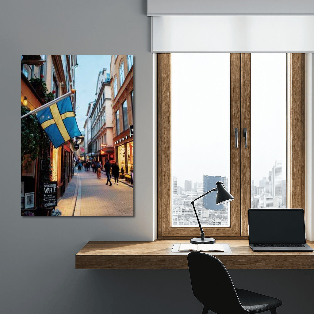 Scandinavian Street: The Coziness of a Swedish Village