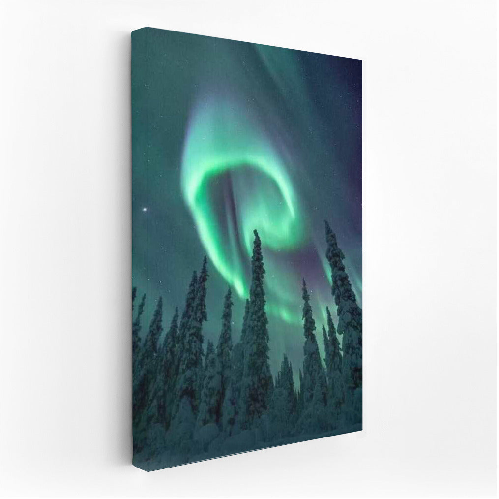 Northern Lights in Swedish Village: The Magic of Scandinavia