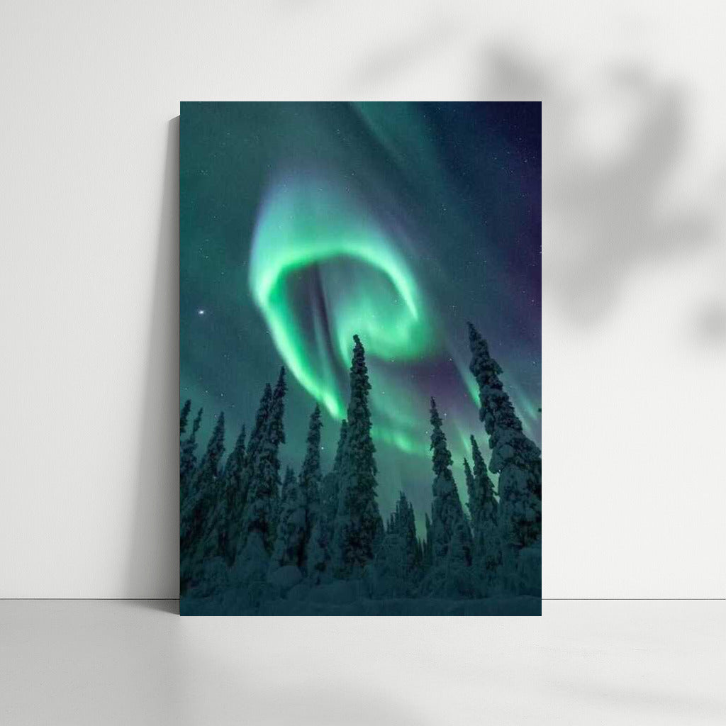 Northern Lights in Swedish Village: The Magic of Scandinavia
