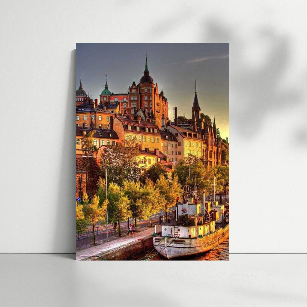The Charm of Old Sweden: Street Lights and Architecture