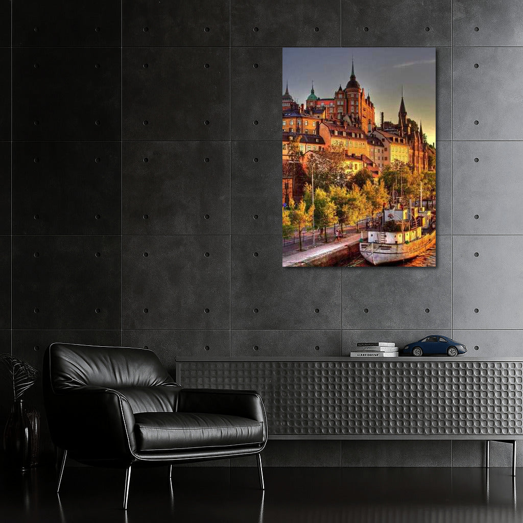 The Charm of Old Sweden: Street Lights and Architecture