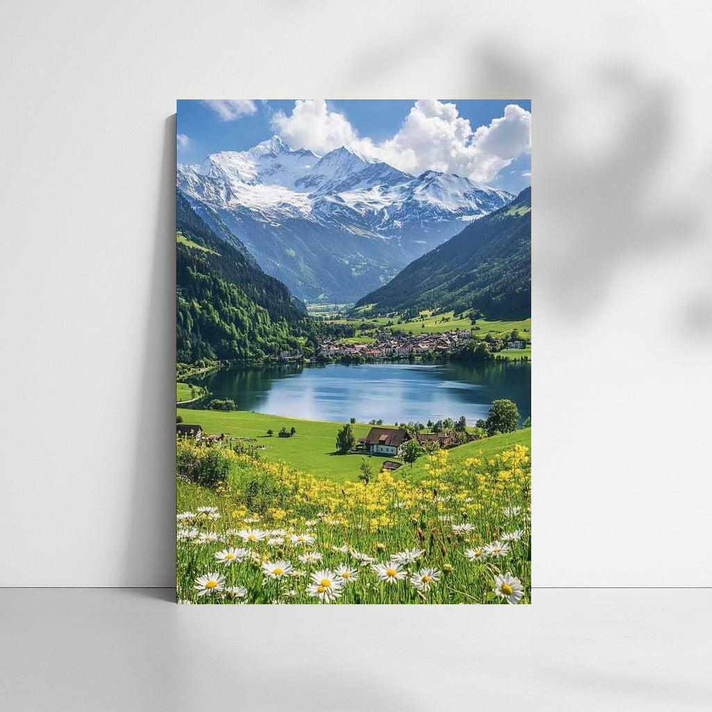 Alpine Idyll: Flowering Meadows of Switzerland