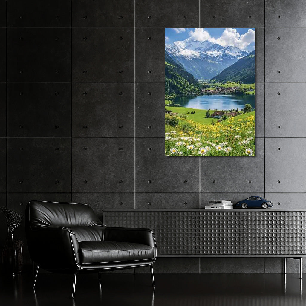 Alpine Idyll: Flowering Meadows of Switzerland