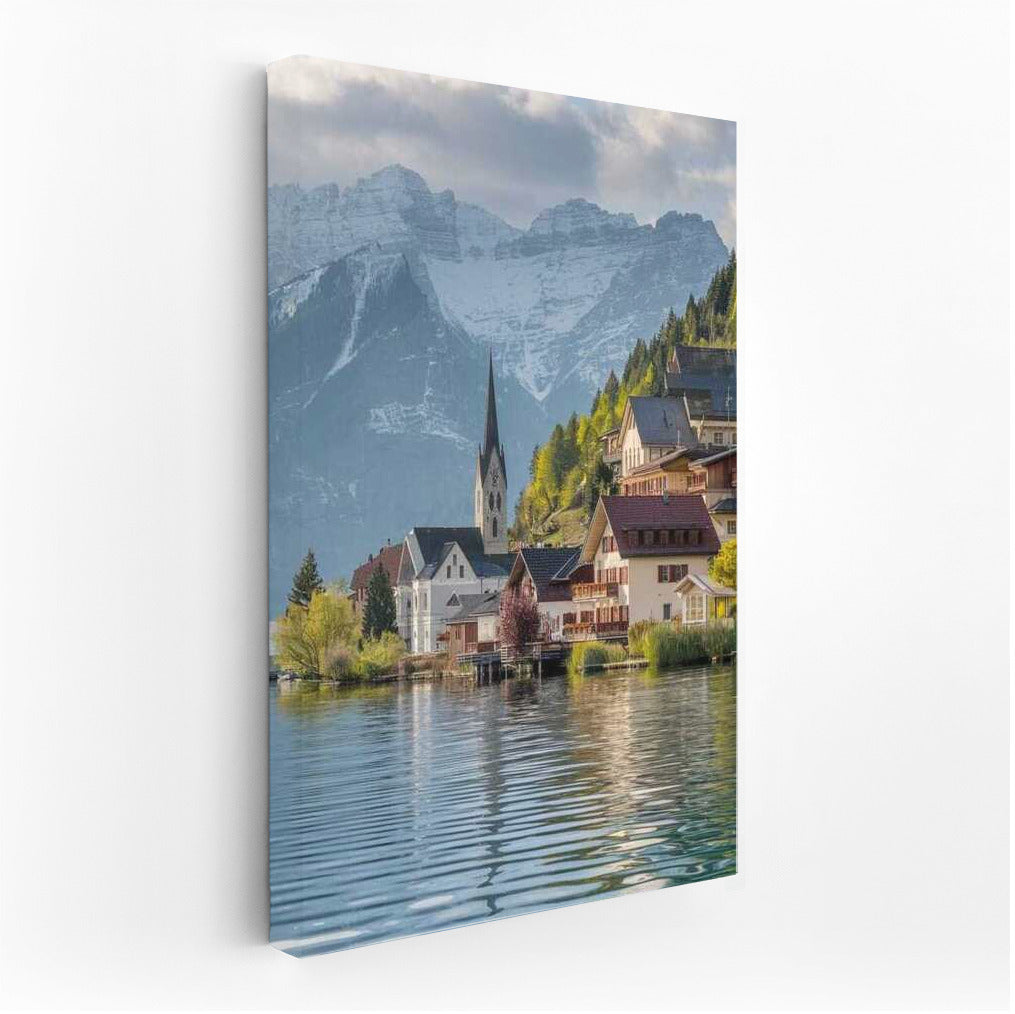 Swiss Lake and Mountains: Rural Magic