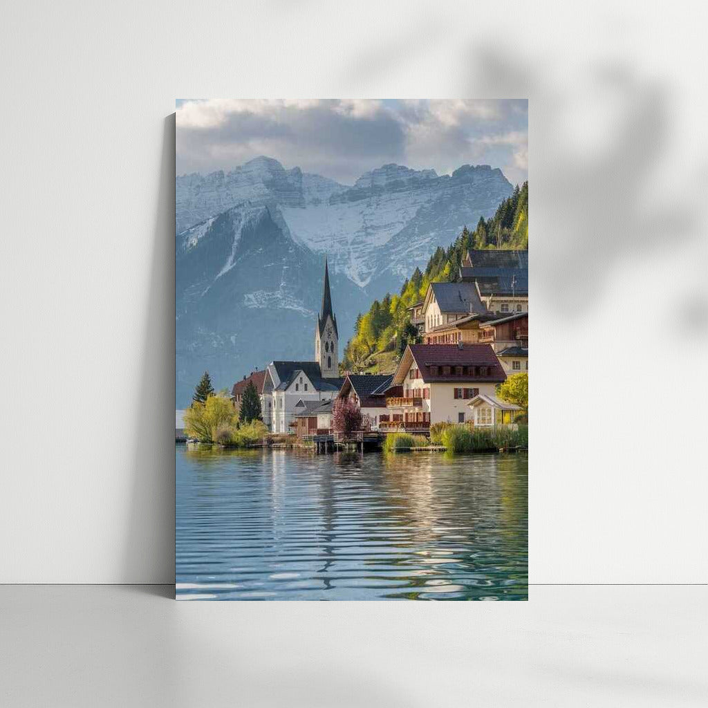 Swiss Lake and Mountains: Rural Magic
