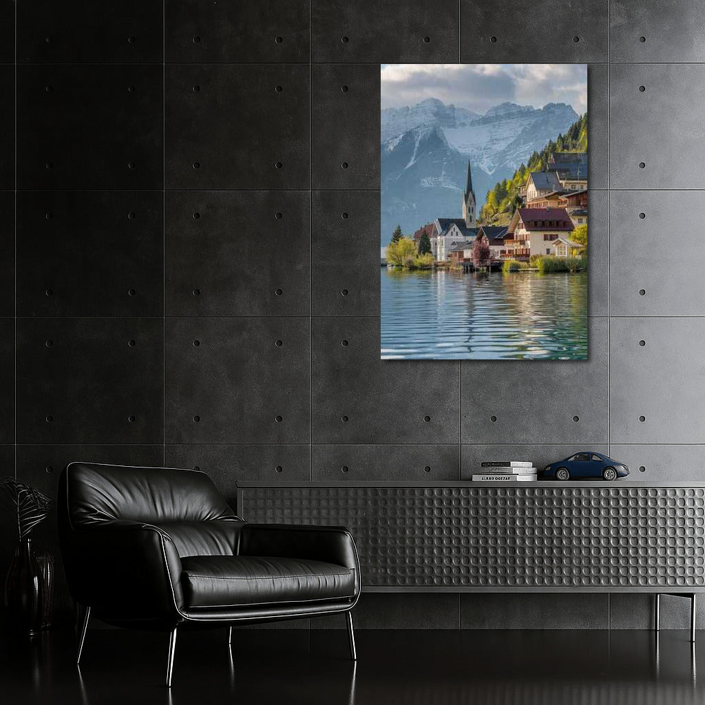 Swiss Lake and Mountains: Rural Magic