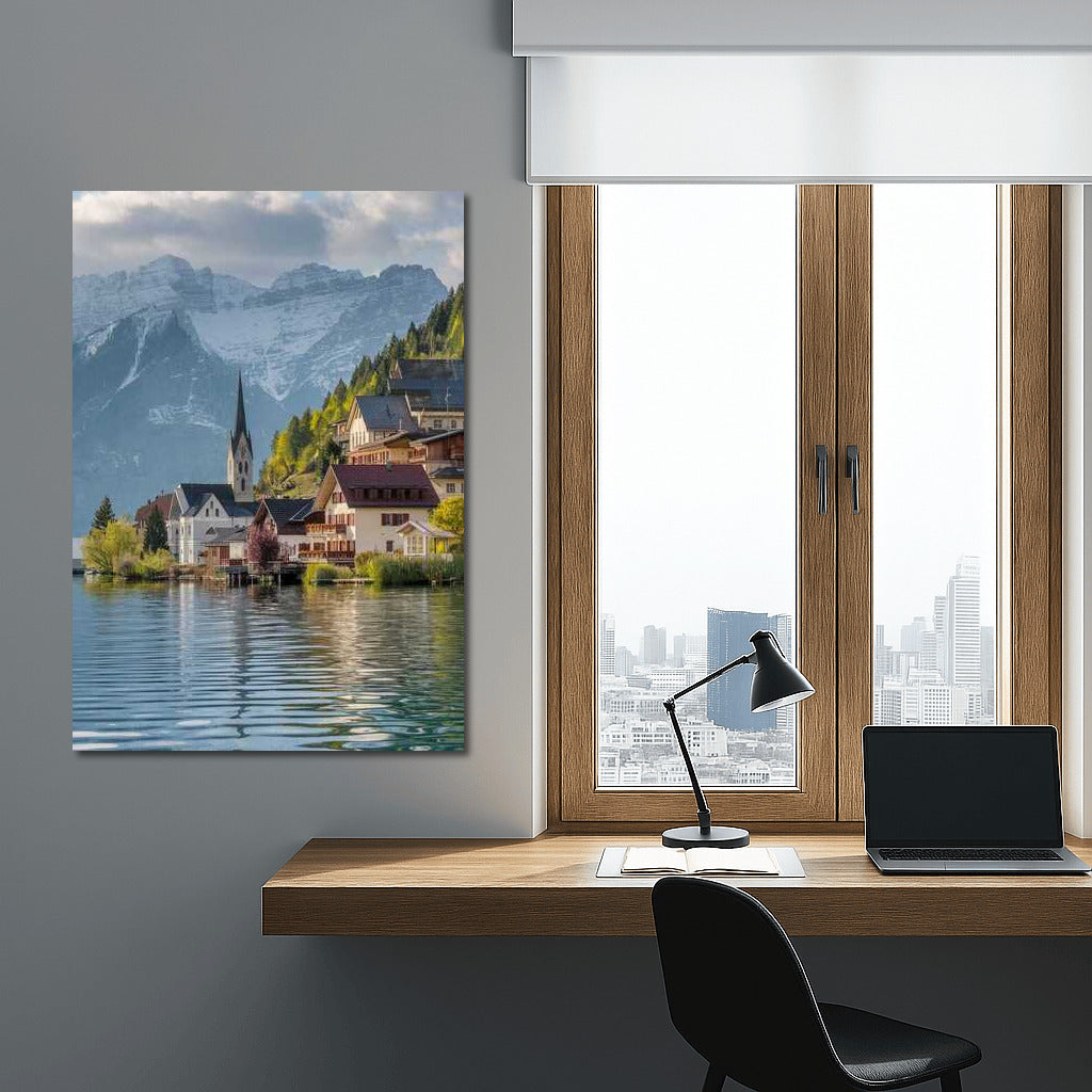 Swiss Lake and Mountains: Rural Magic