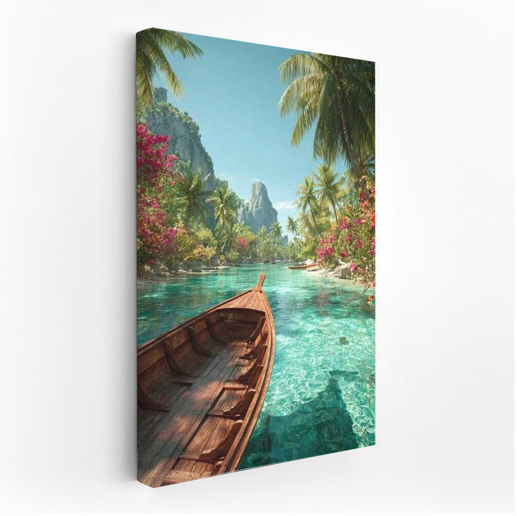 Thailand's Tropical Paradise: Turquoise Water and Lush Greenery
