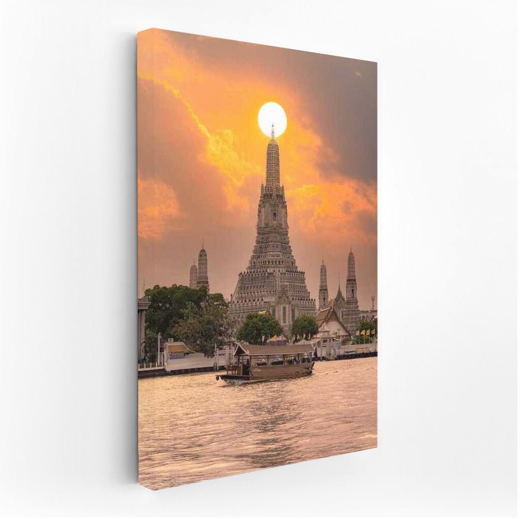Sunset Temple of Thailand: Portal to the World of Exotica