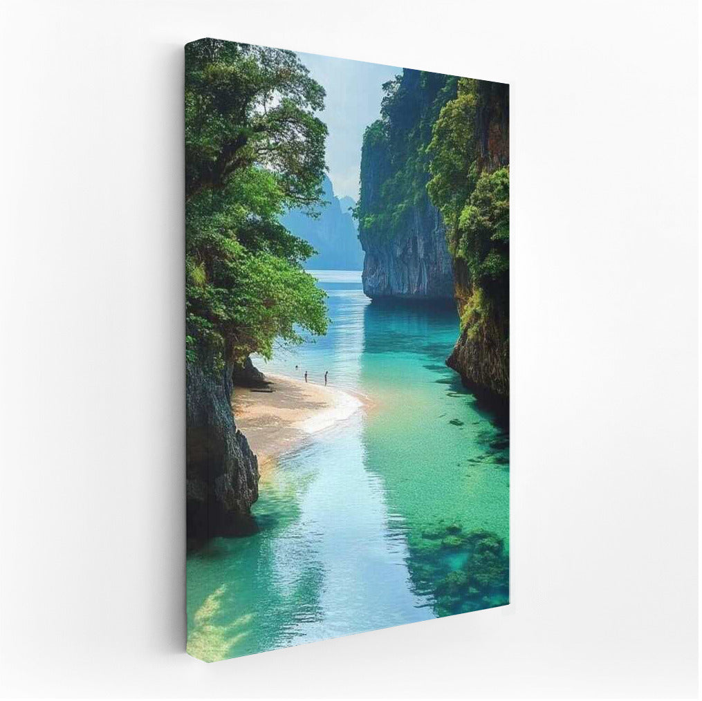 Emerald Waters and Rocks of Thailand: A Tropical Idyll
