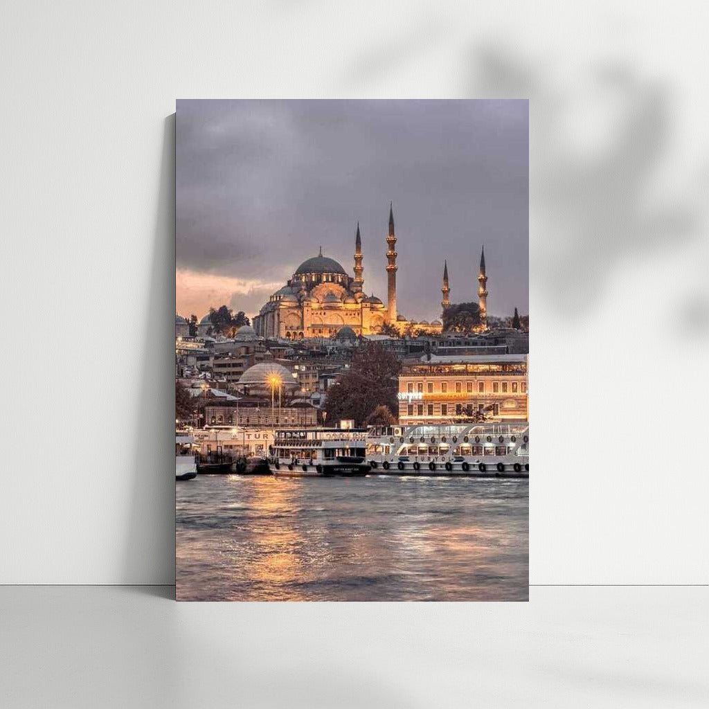 Istanbul Sunset Silhouette: The Grandeur of Turkey